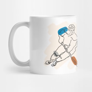 Minimalist hockey game Mug